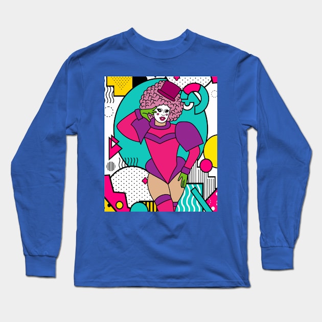 Proud Drag Queen Inspired Long Sleeve T-Shirt by flofin